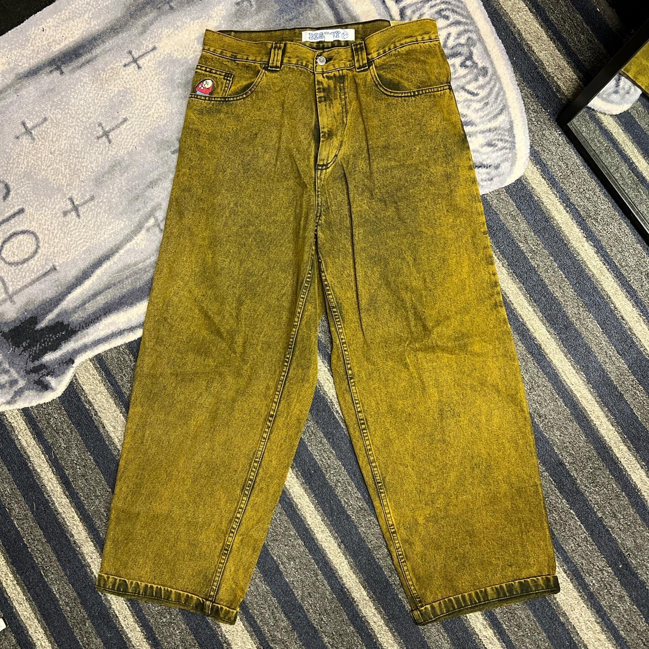 Polar Big Boy Yellow Black Sz Medium - Depop