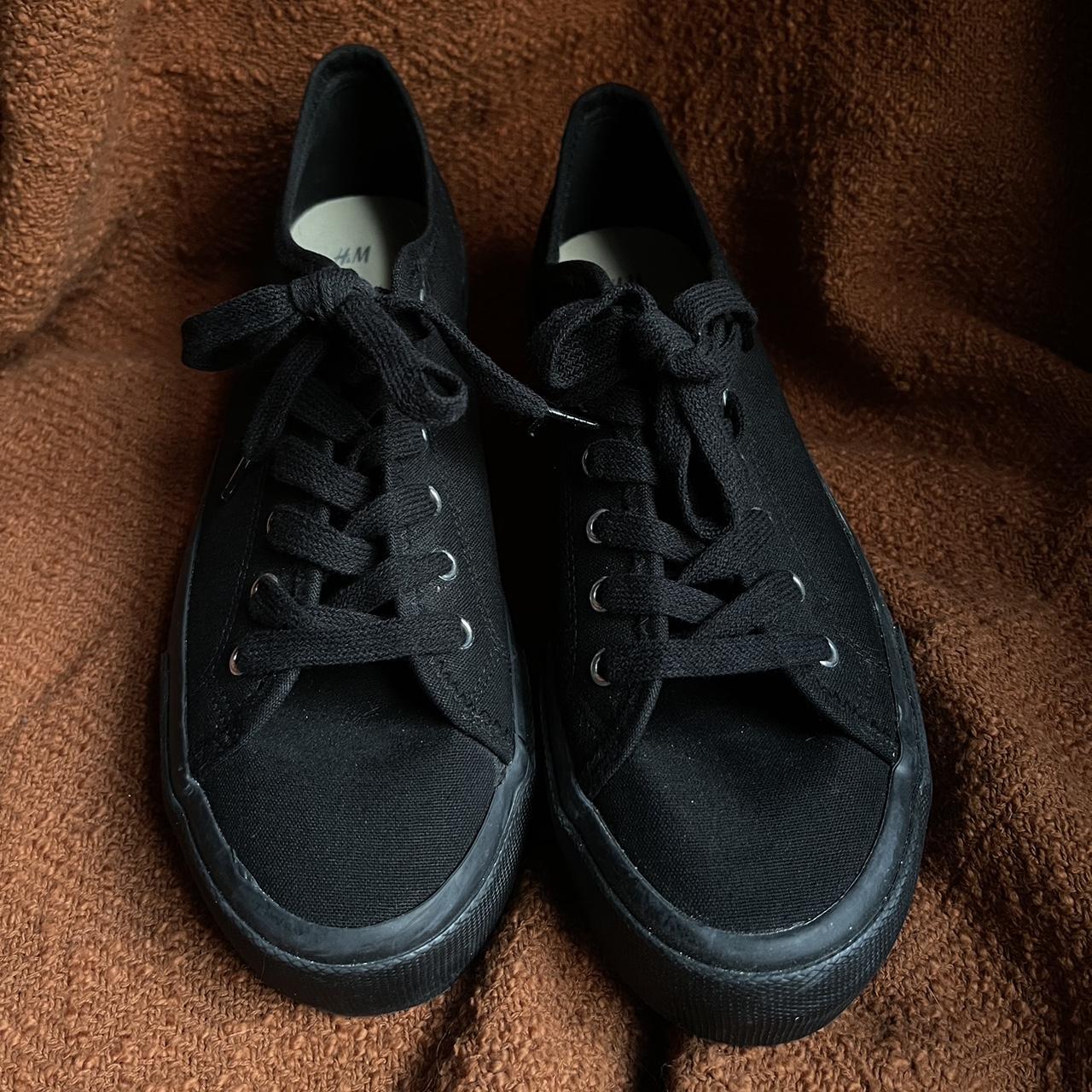 H&M Women's Black Trainers Depop