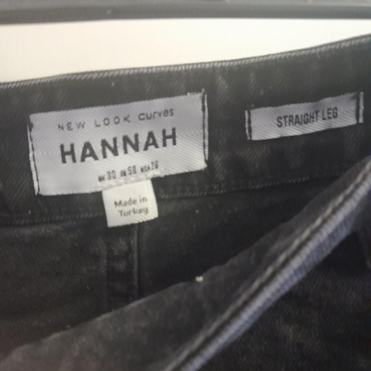 New look straight leg black jeans Hannah style... - Depop