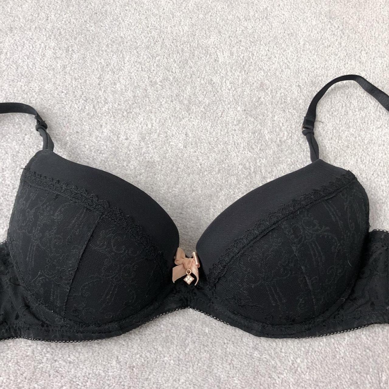 Ann summers black bra and underwear thong lingerie... - Depop