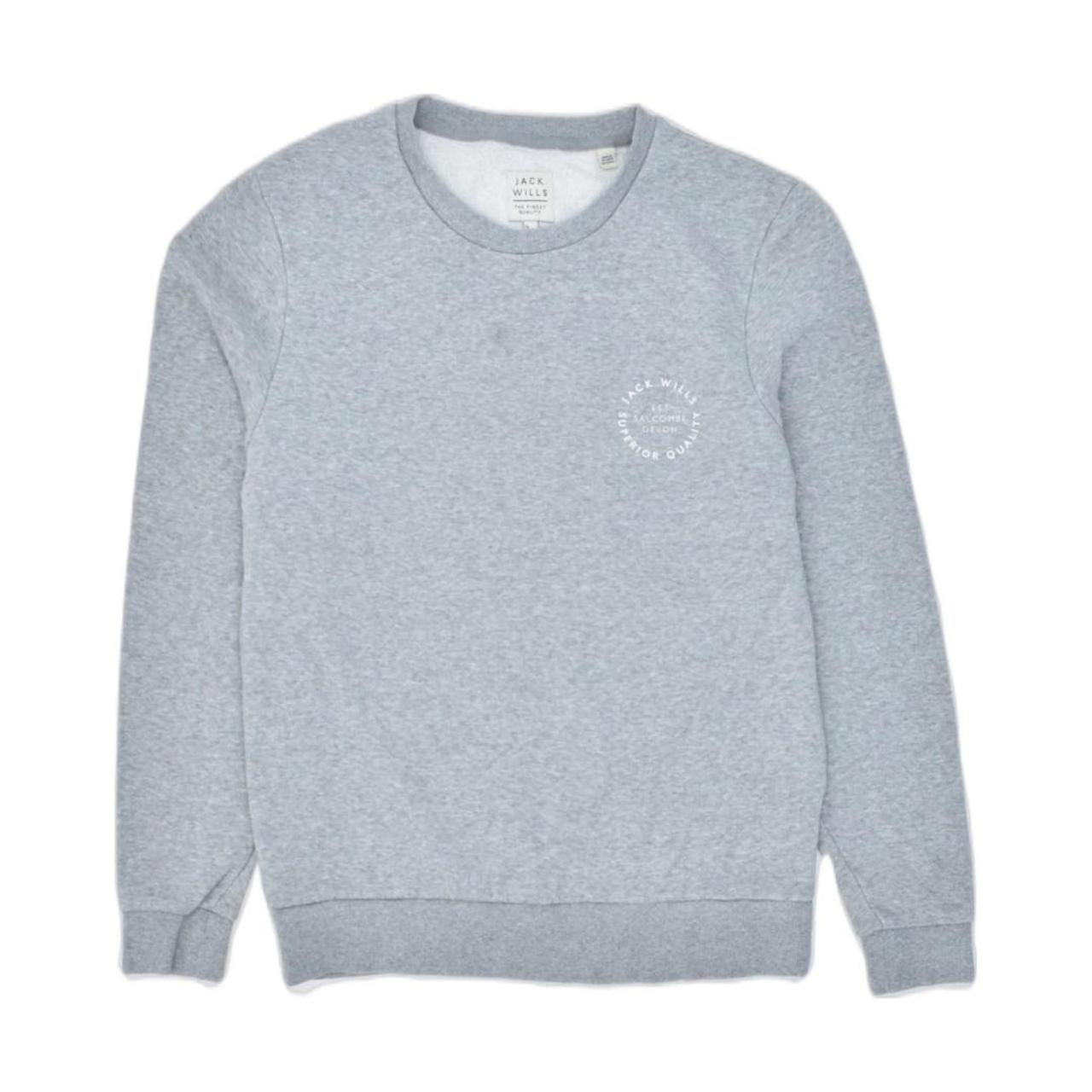 Jack wills grey sweatshirt hotsell