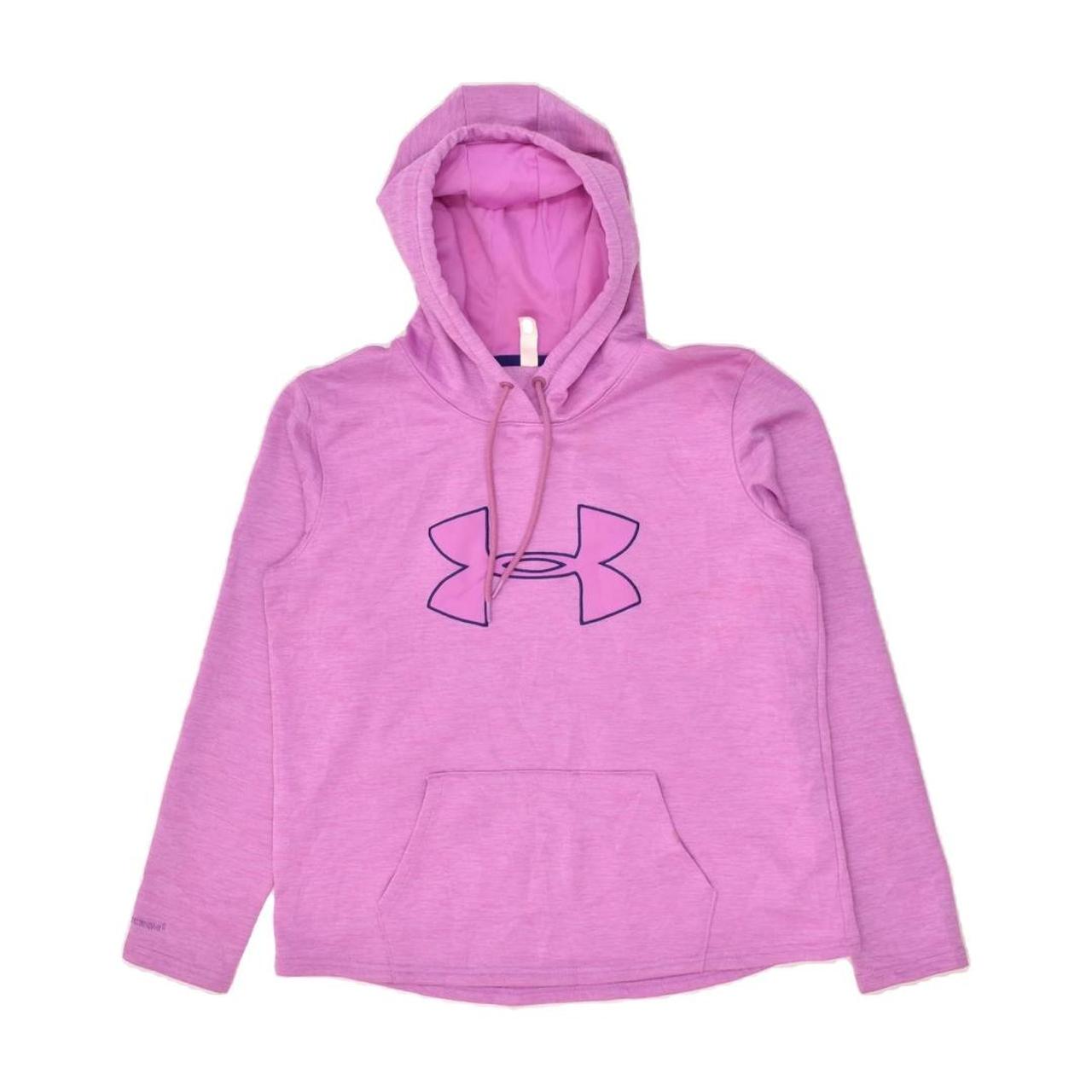 UNDER ARMOUR Womens Graphic Hoodie Jumper UK 14. Depop
