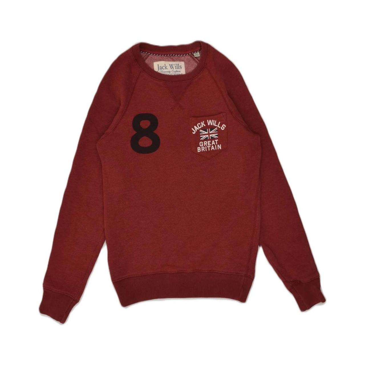 Jack wills red sweatshirt online