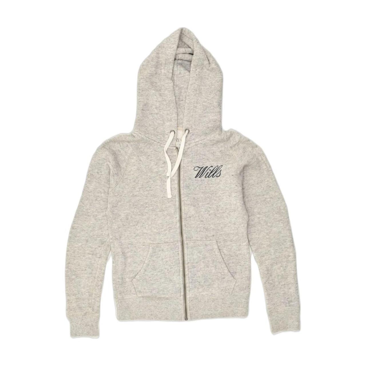 Jack wills womens grey hoodie online