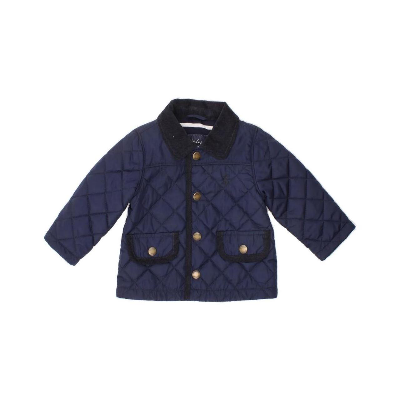 JOULES Baby Boys Quilted Jacket 3 6 Months Navy. Depop