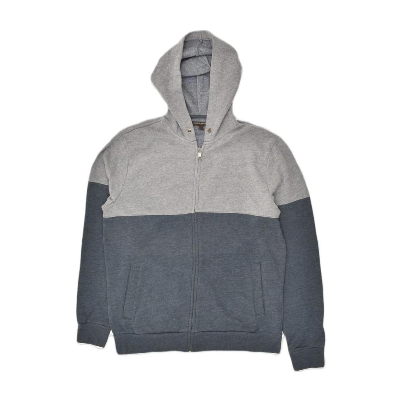 Banana Republic discount gray hooded jacket Size M