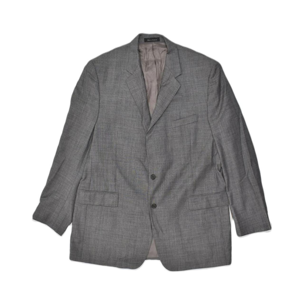 CHAPS Mens 2 Button Blazer Jacket UK 48 3XL Grey. Depop