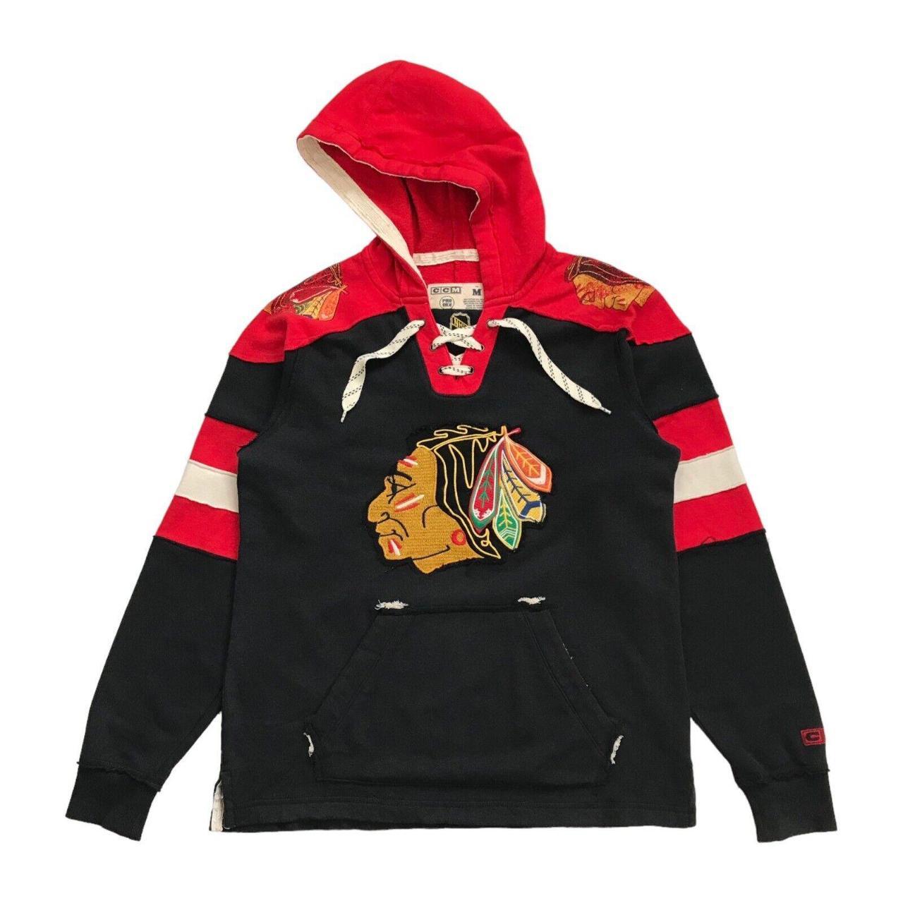 Men's CCM Chicago Blackhawks Hoodie ——————— Depop