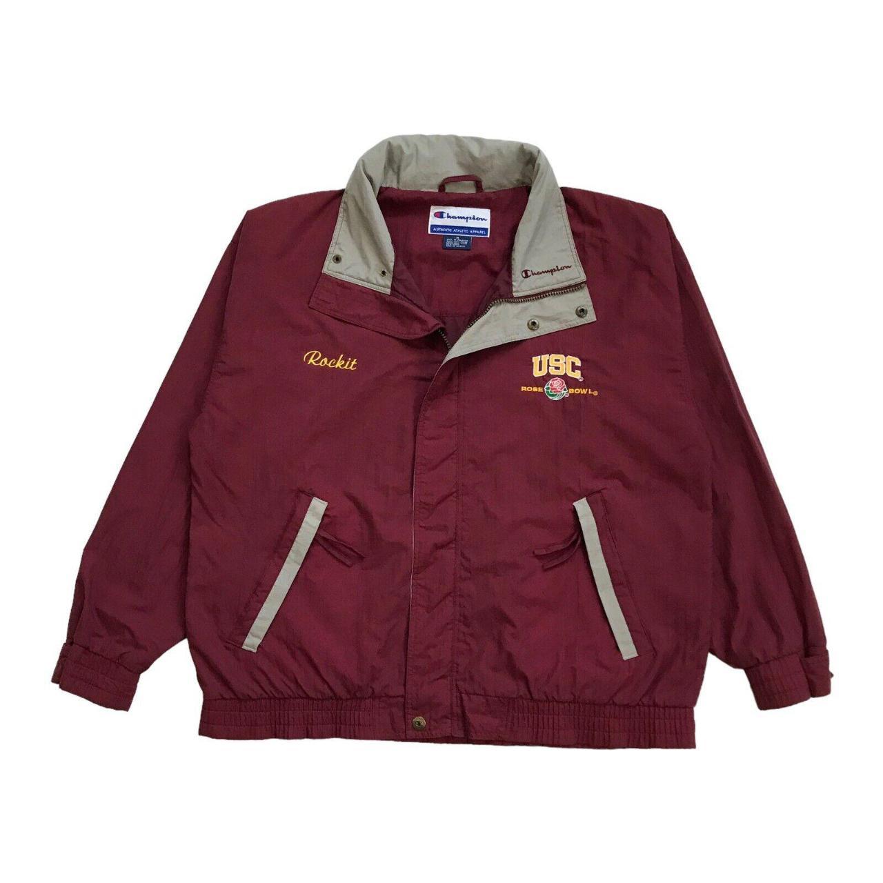 Champion burgundy windbreaker online