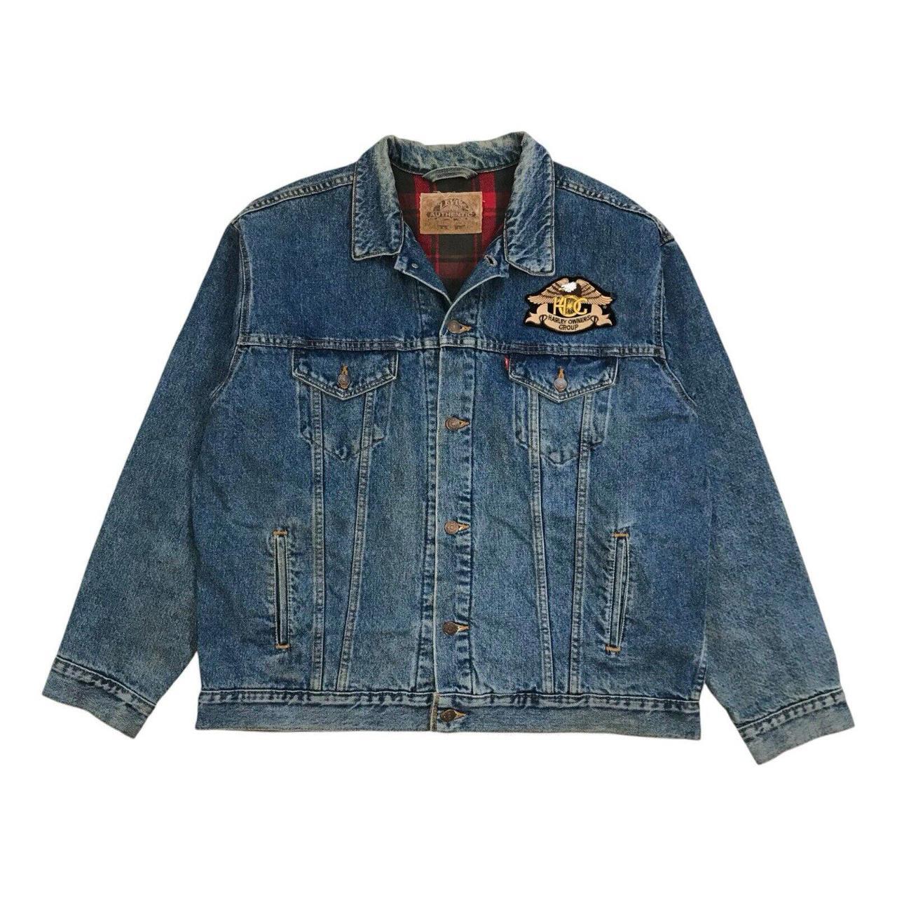 Levi's x Harley Davidson Denim Trucker | Depop