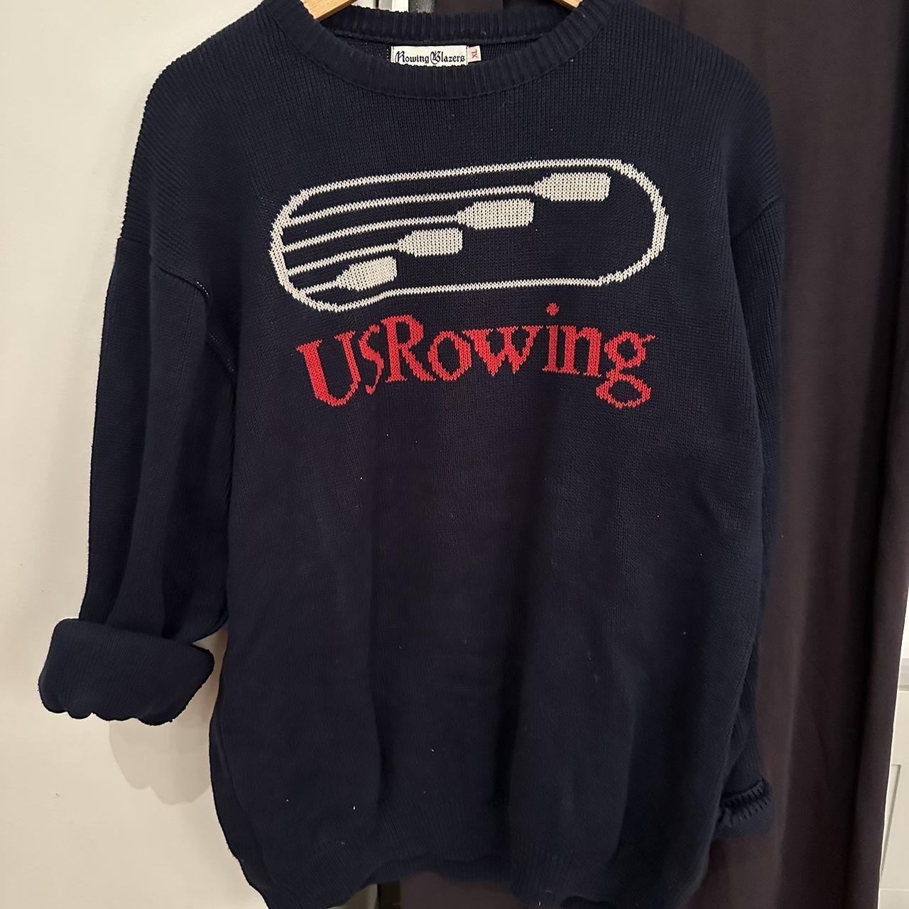 Rowing Blazers X USA Rowing Sweater veryyyy cool,... Depop