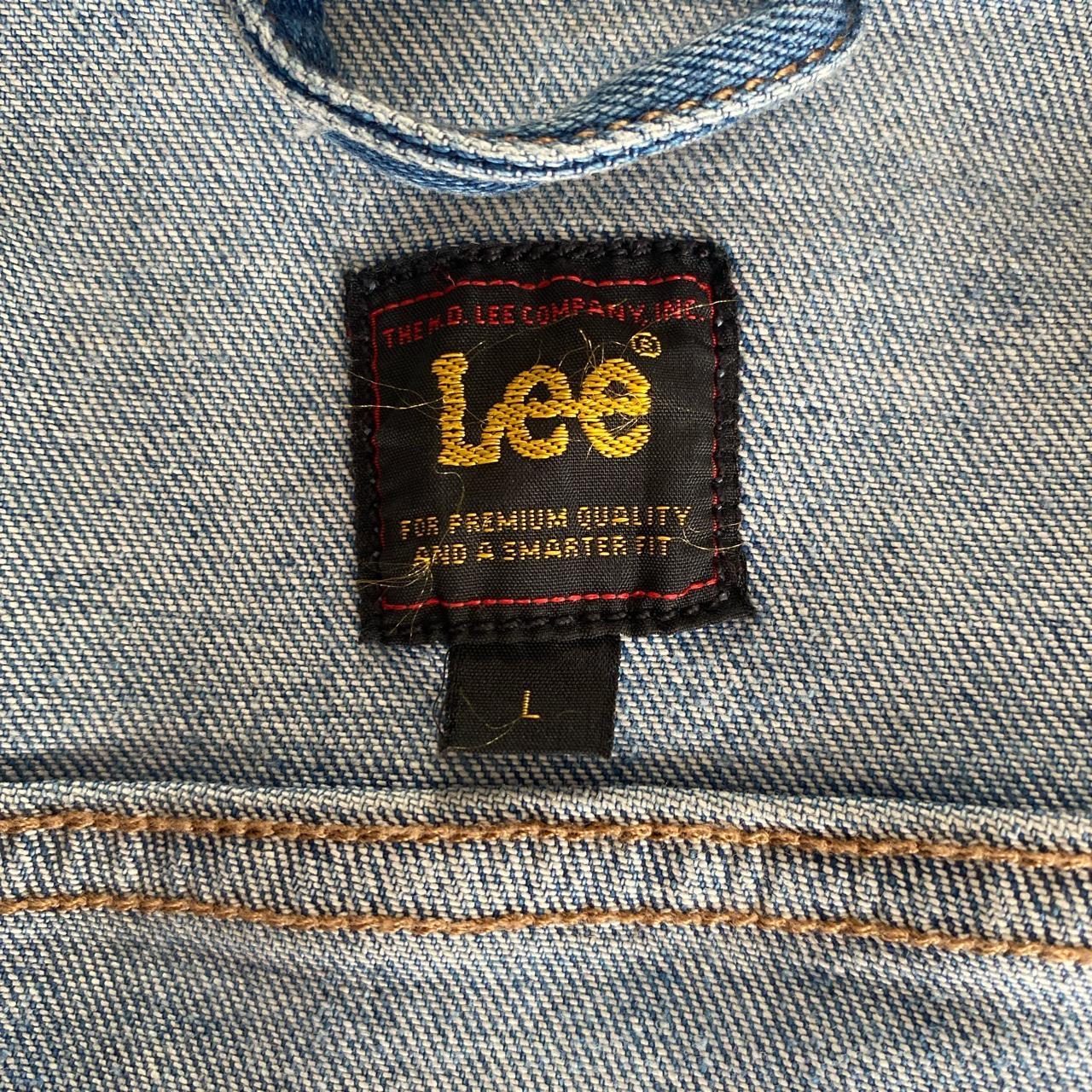 Men’s Lee denim jacket. - Depop