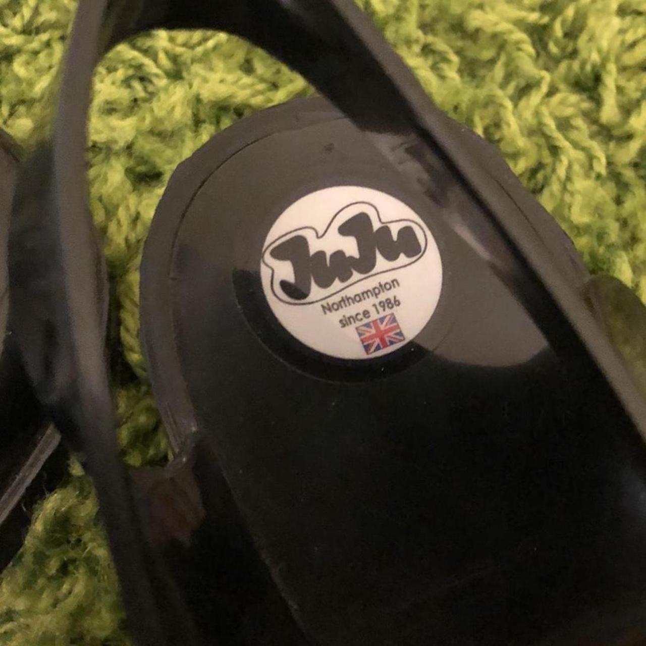 Y2K JuJu Black Jelly Shoe Platforms The cutest... Depop