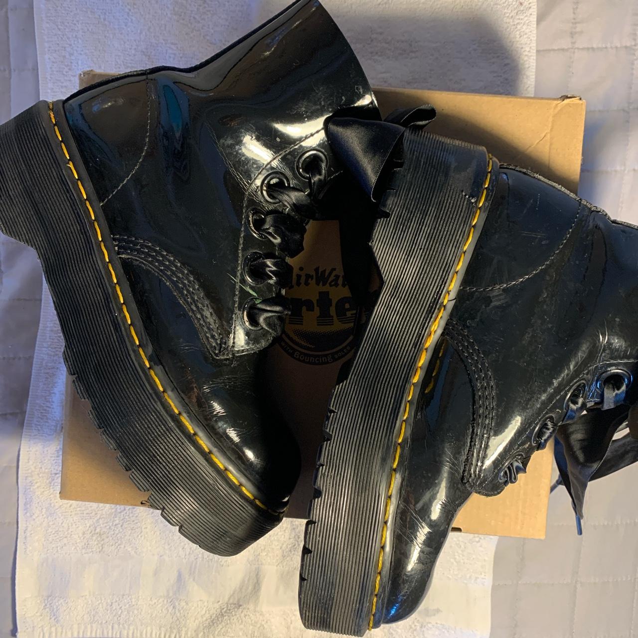 Dr martens molly platform boots / shoes! These are... - Depop