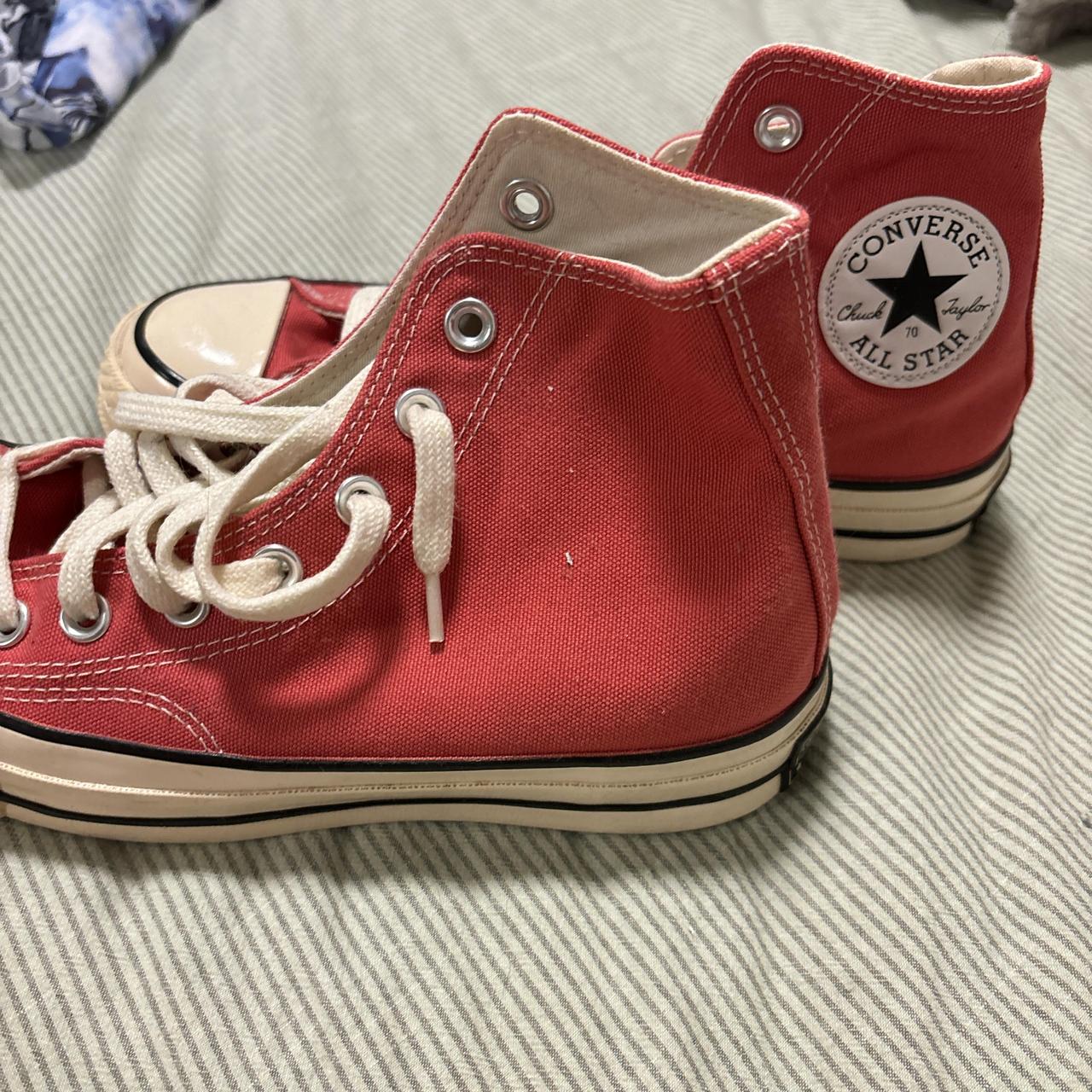 Dark pink converse womens best sale