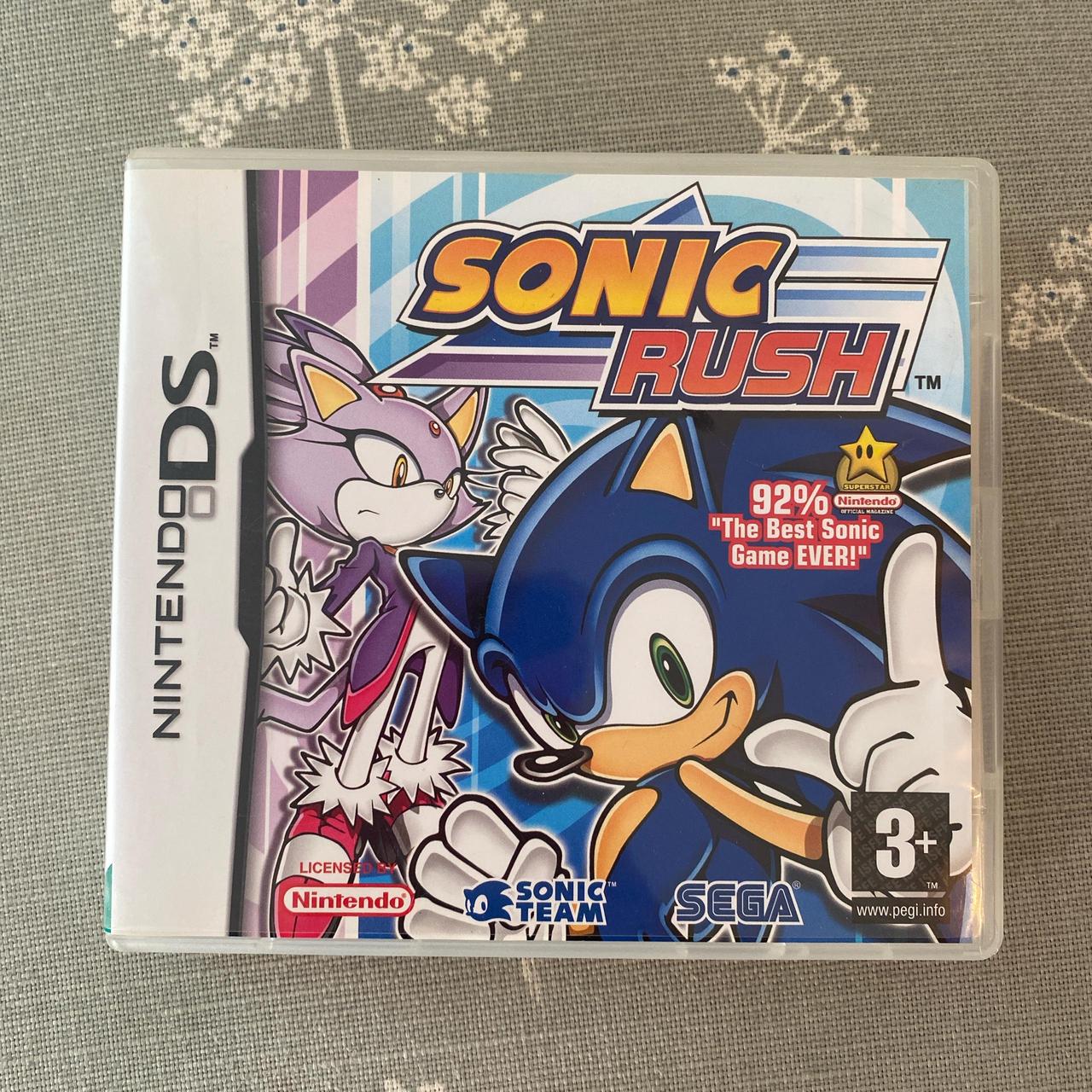 Sonic Rush DS game for Nintendo DS Works without... - Depop