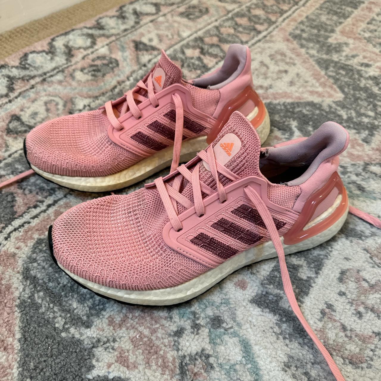 Adidas falcon shoes pink store glitter