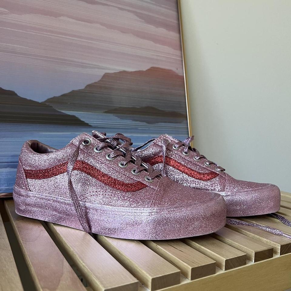 Glitter clearance vans pink