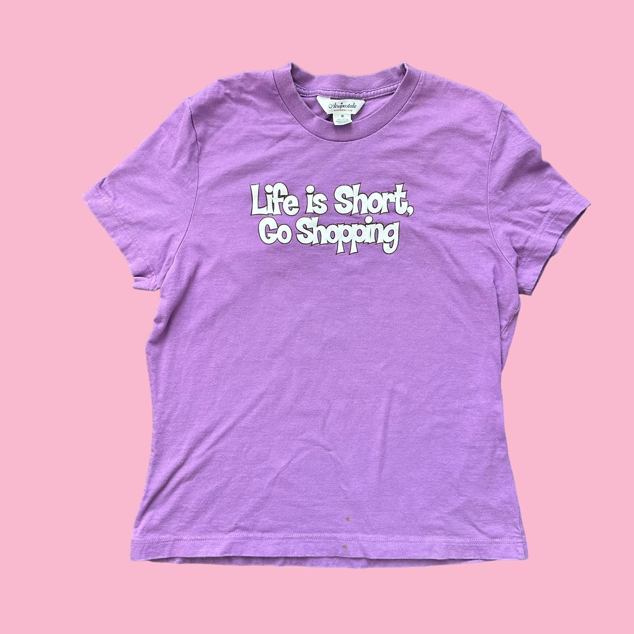 aeropostale shirts for girls purple