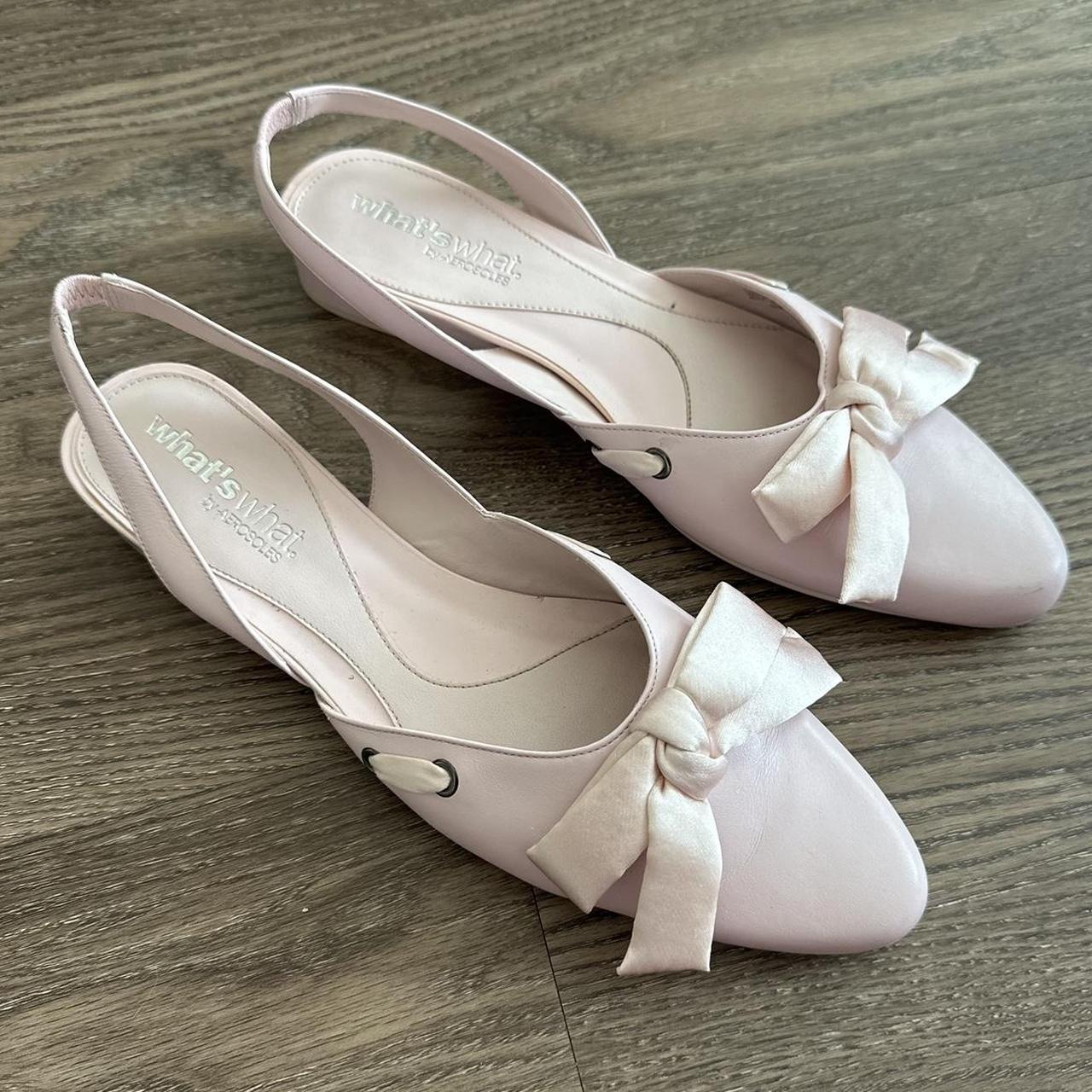 Coquette Pink Ballet Flats Size US Women’s 10... - Depop