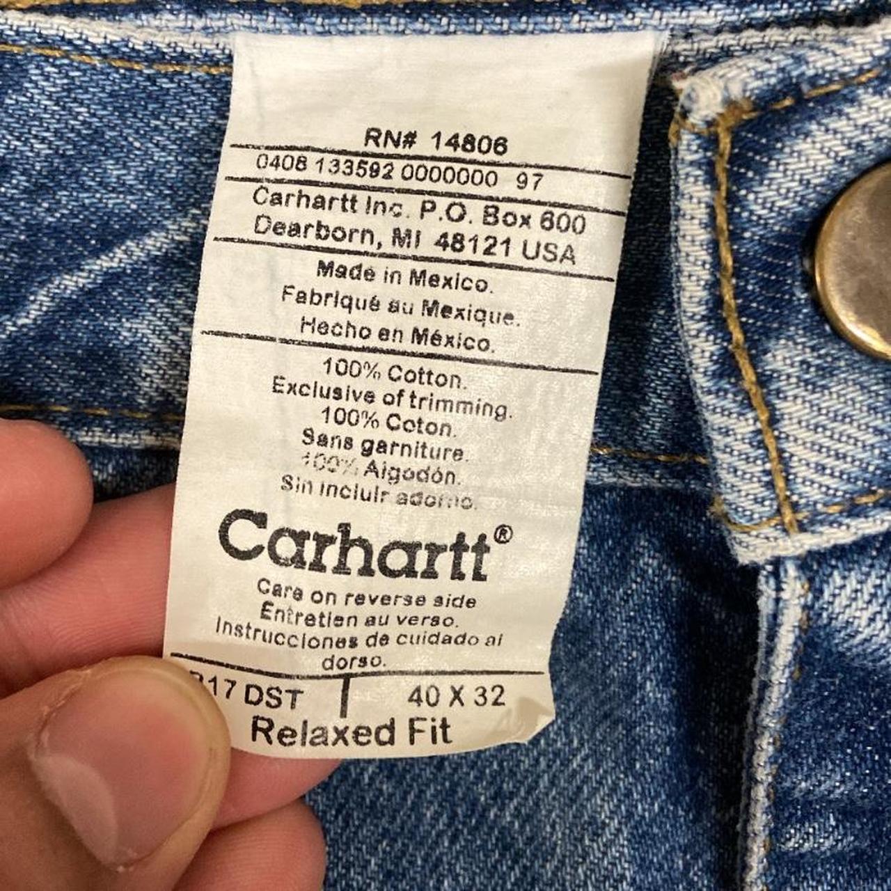 Carhartt 14806 hot sale relaxed fit