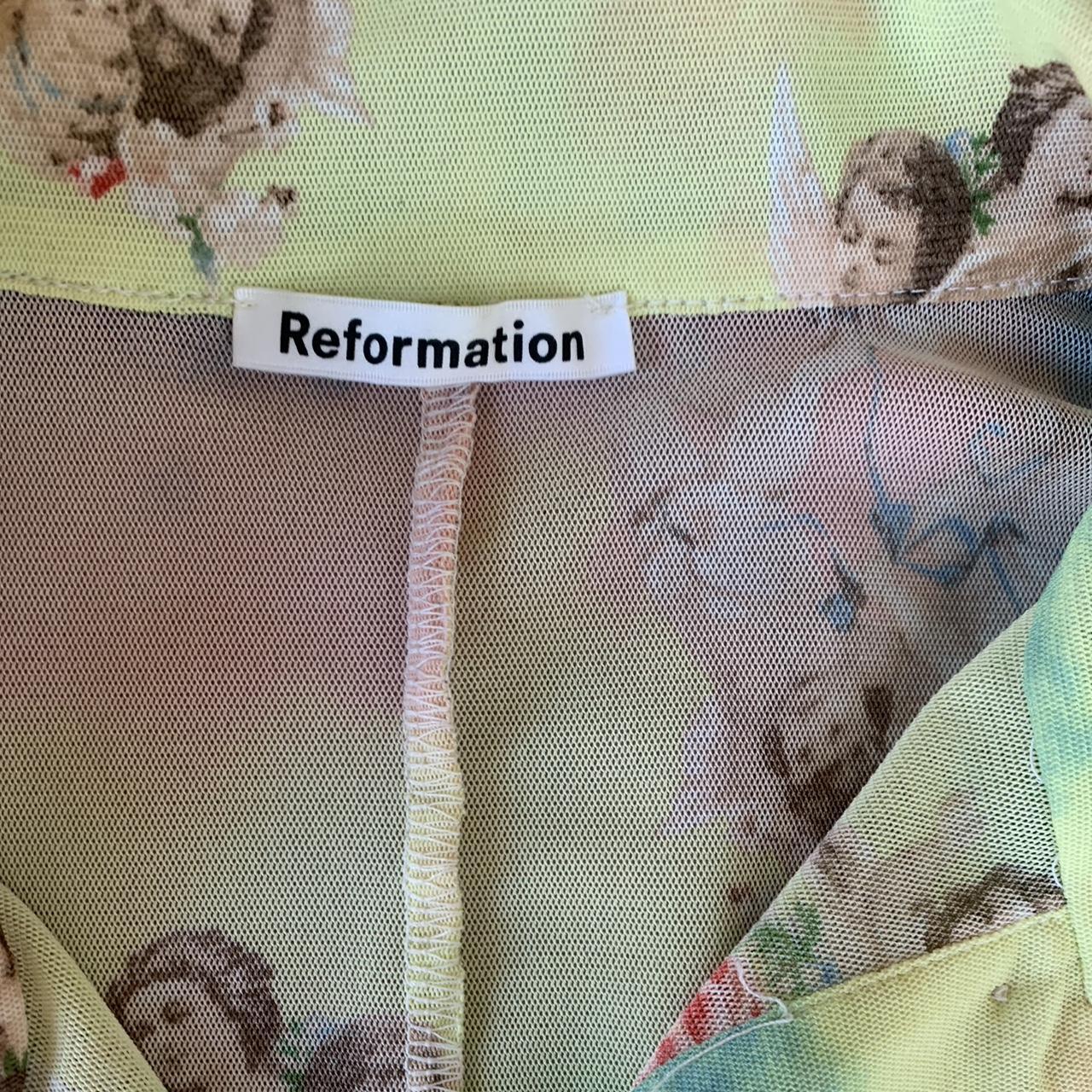 Reformation Women's multi Blouse (4)