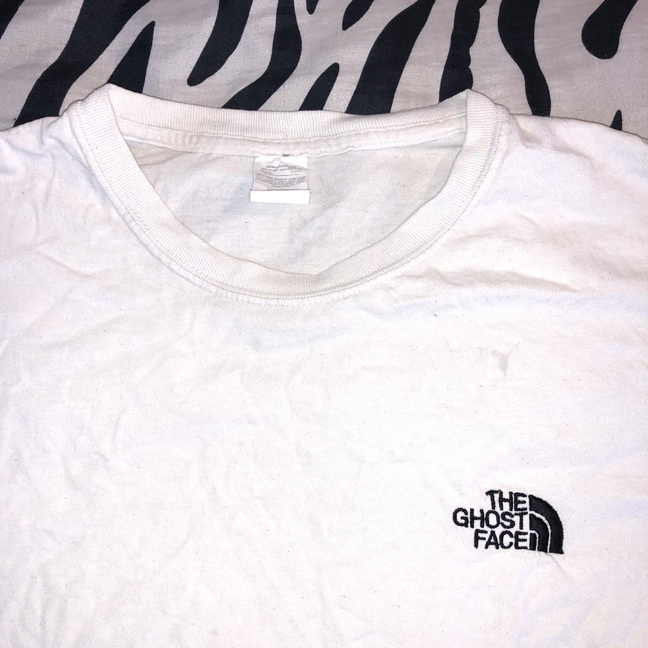 Ghost face north face shirt online