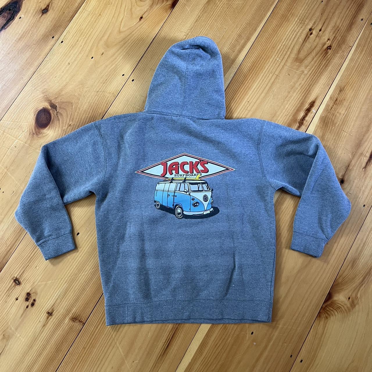 jacks surfboards hoodie california surf vintage... Depop