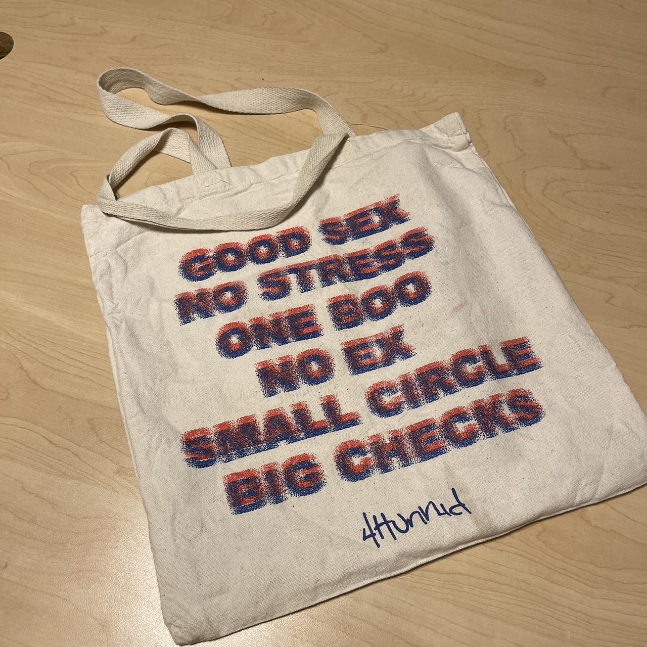 YG 4hunnid tote bag - Depop