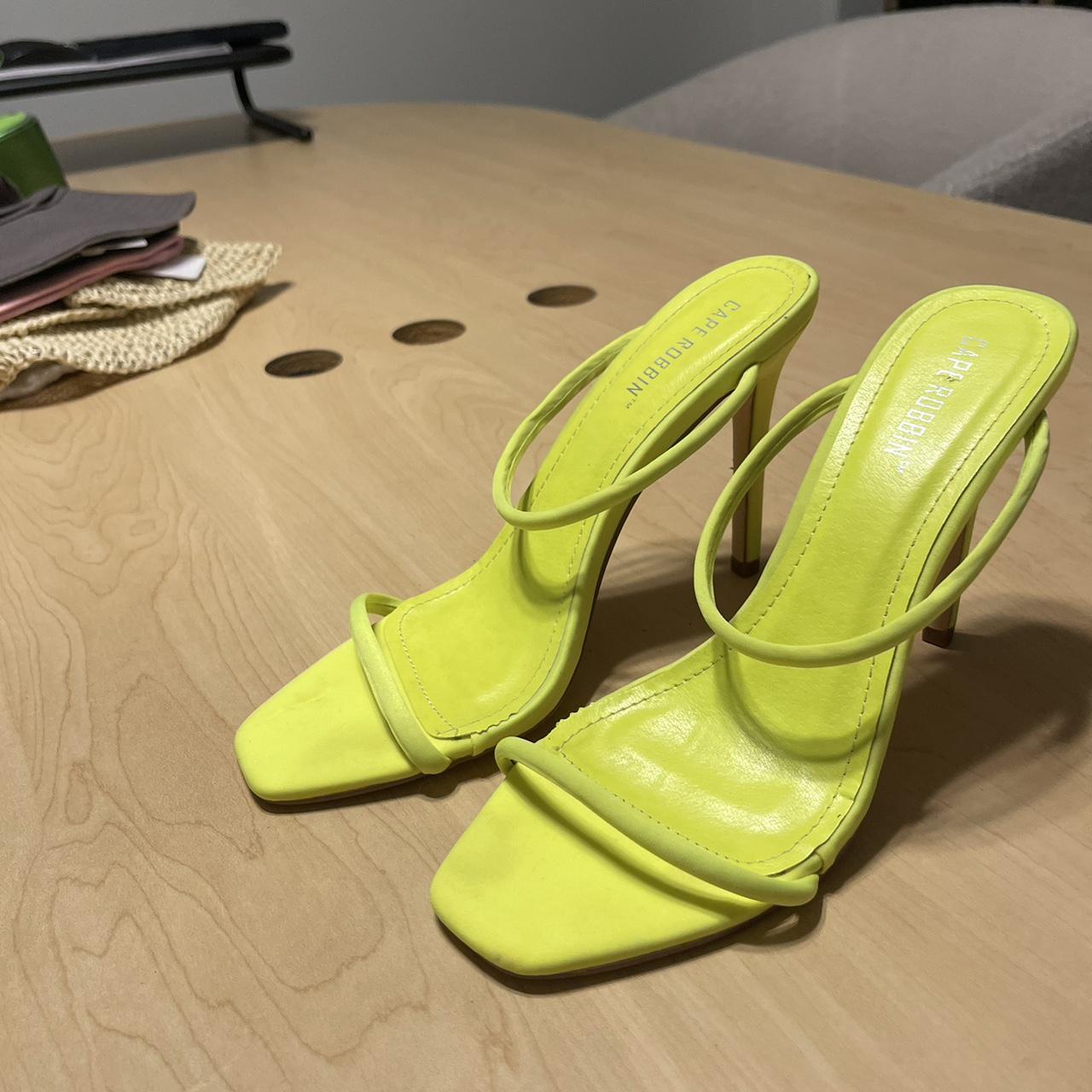 Womens store neon heels