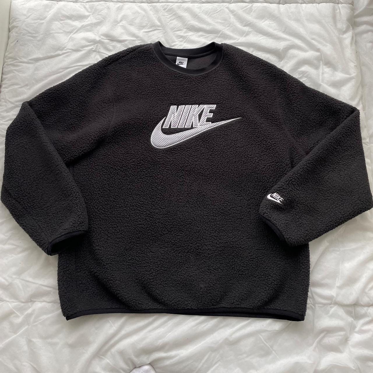 mens nike sherpa fleece hoodie