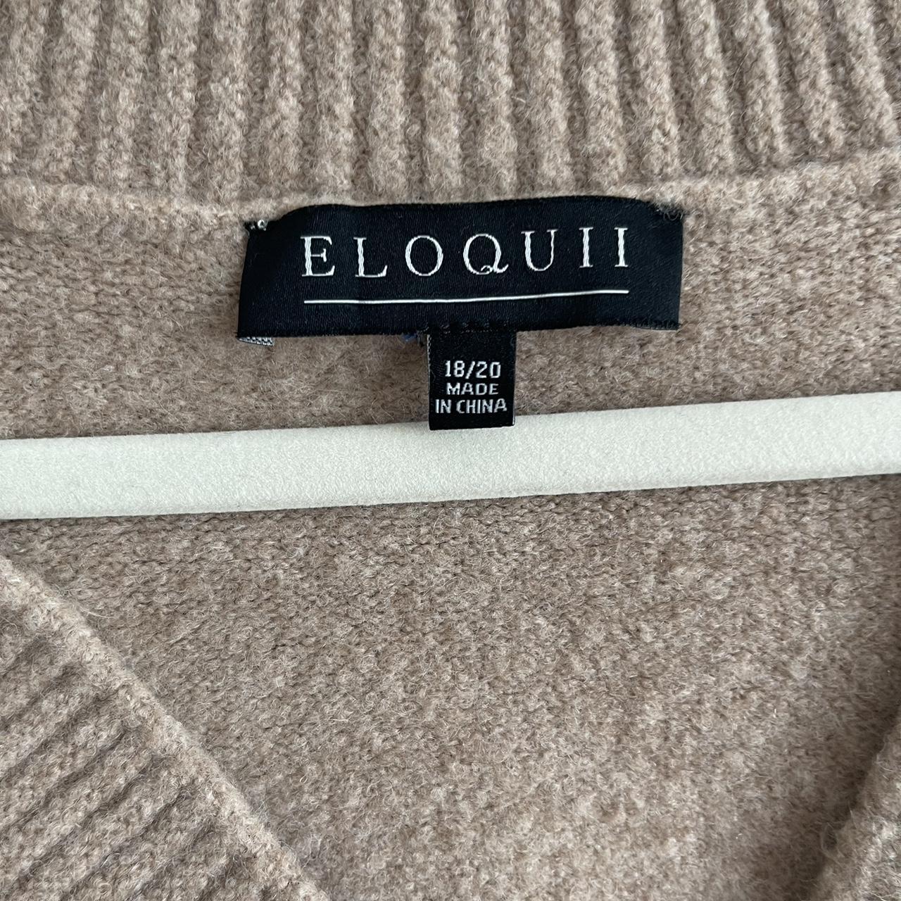 Eloquii Women's Cream Cardigan (3)