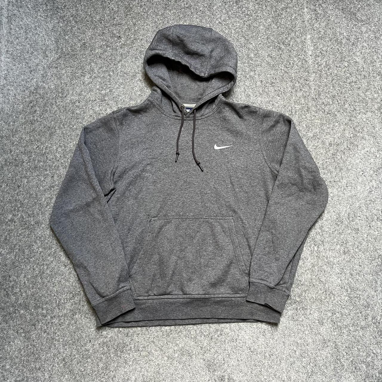 Nike swoosh logo hoodie size large #nike #swoosh - Depop