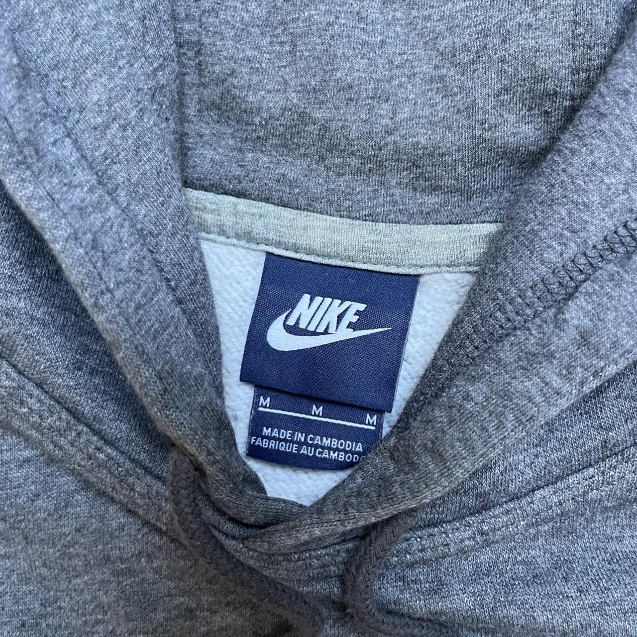 mens nike swoosh logo hoodie