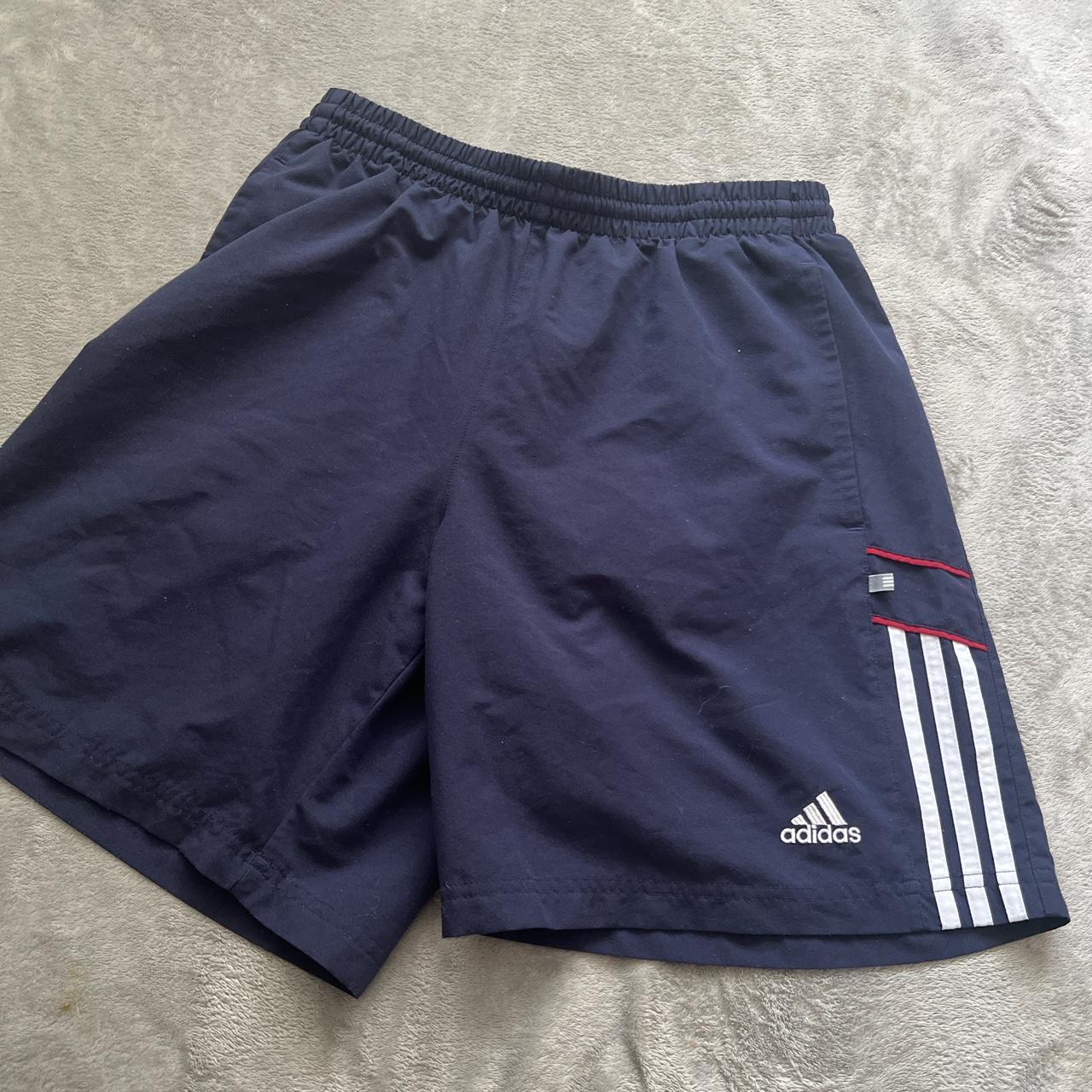 Vintage y2k adidas shorts Perfect condition Size... - Depop