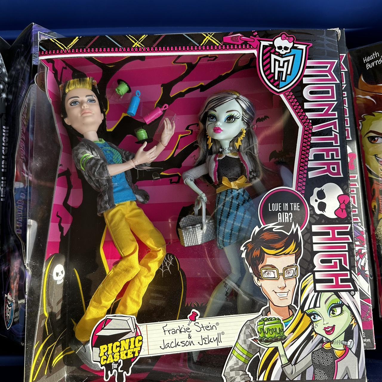 Monster high two doll set. Frankie stein and Jackson... - Depop