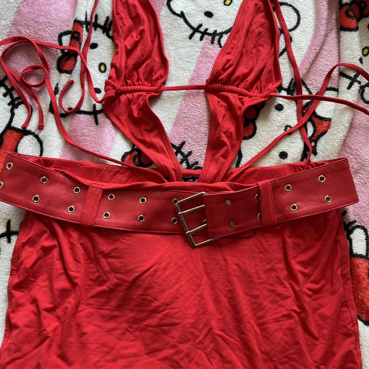 I.AM.GIA Women's Red Dress Depop
