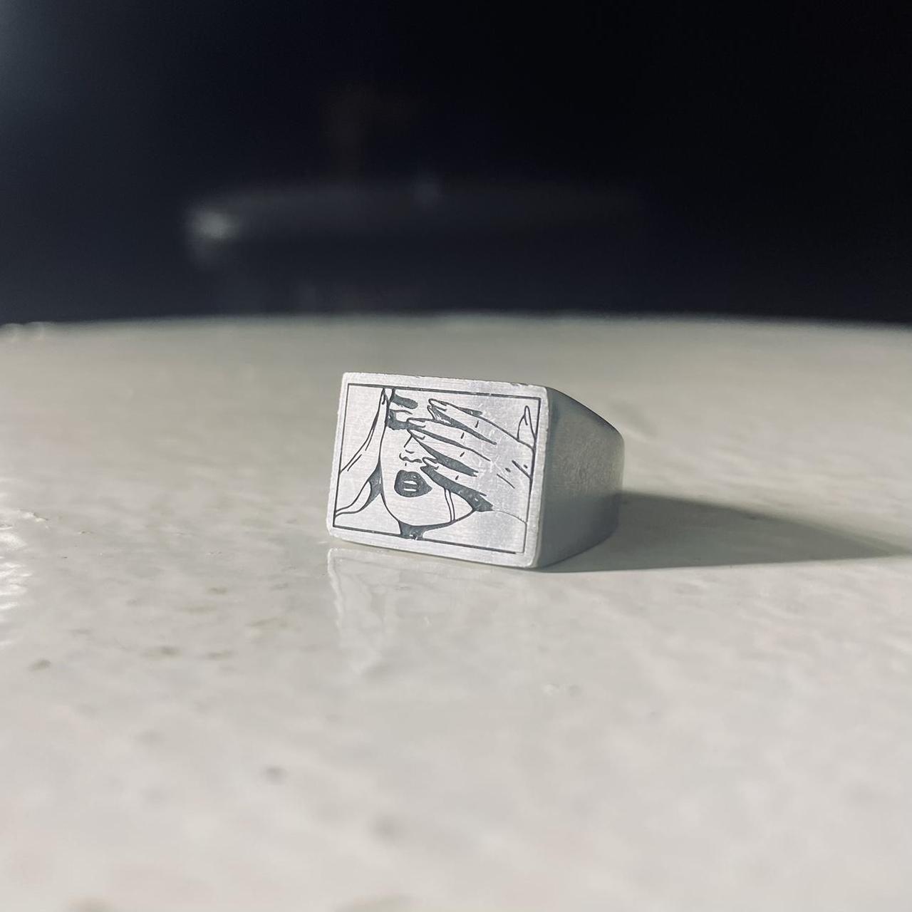 Crying Girl Ring by Ball & Chain Co. x Johnny... Depop