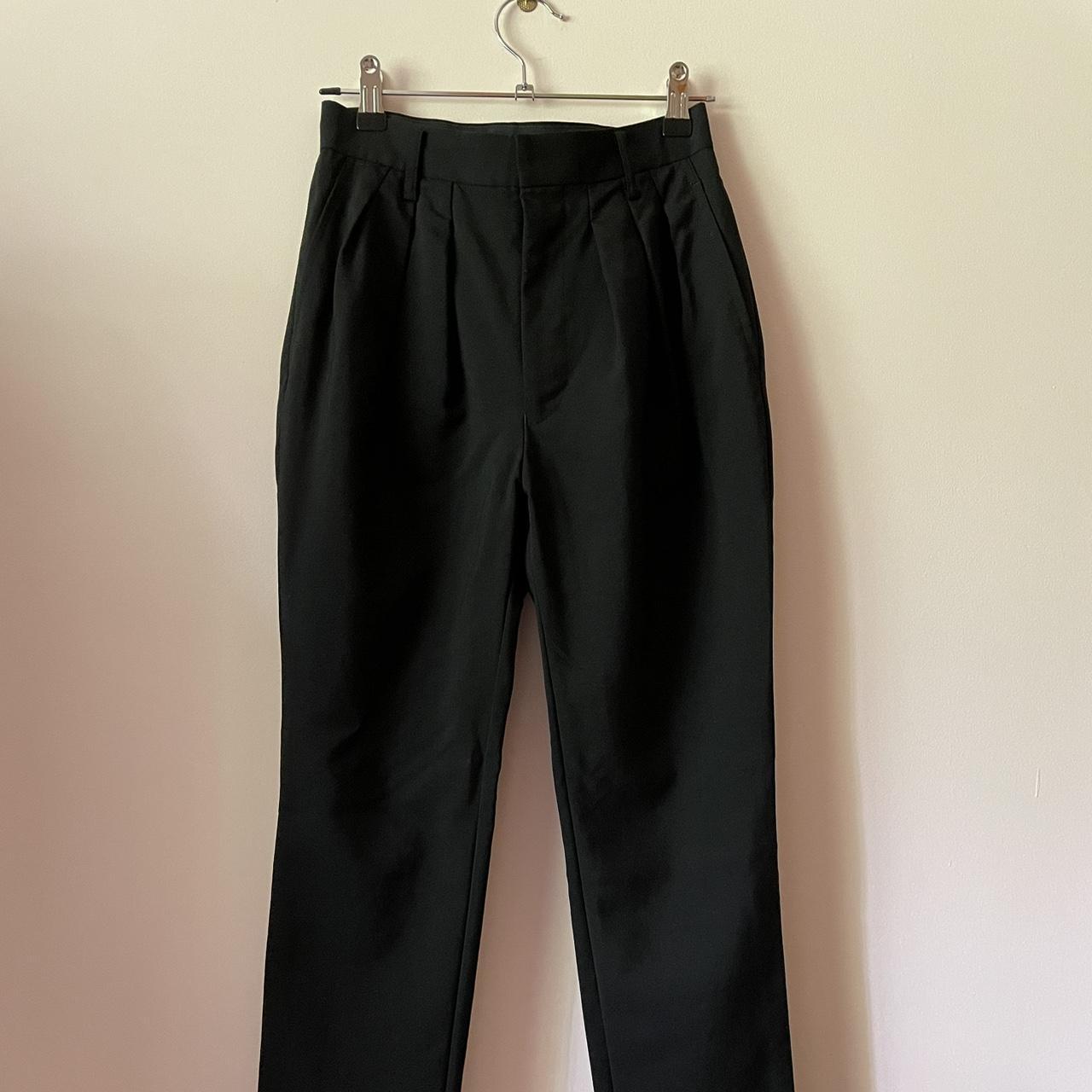 Junya Watanabe black full length pants in XS. Low... - Depop