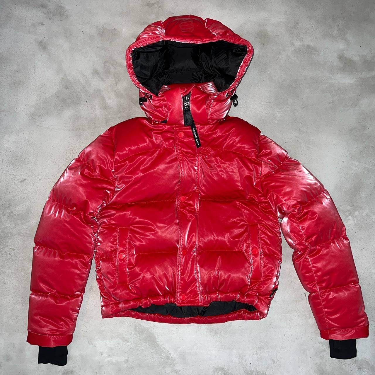 Aritzia red puffer jacket best sale