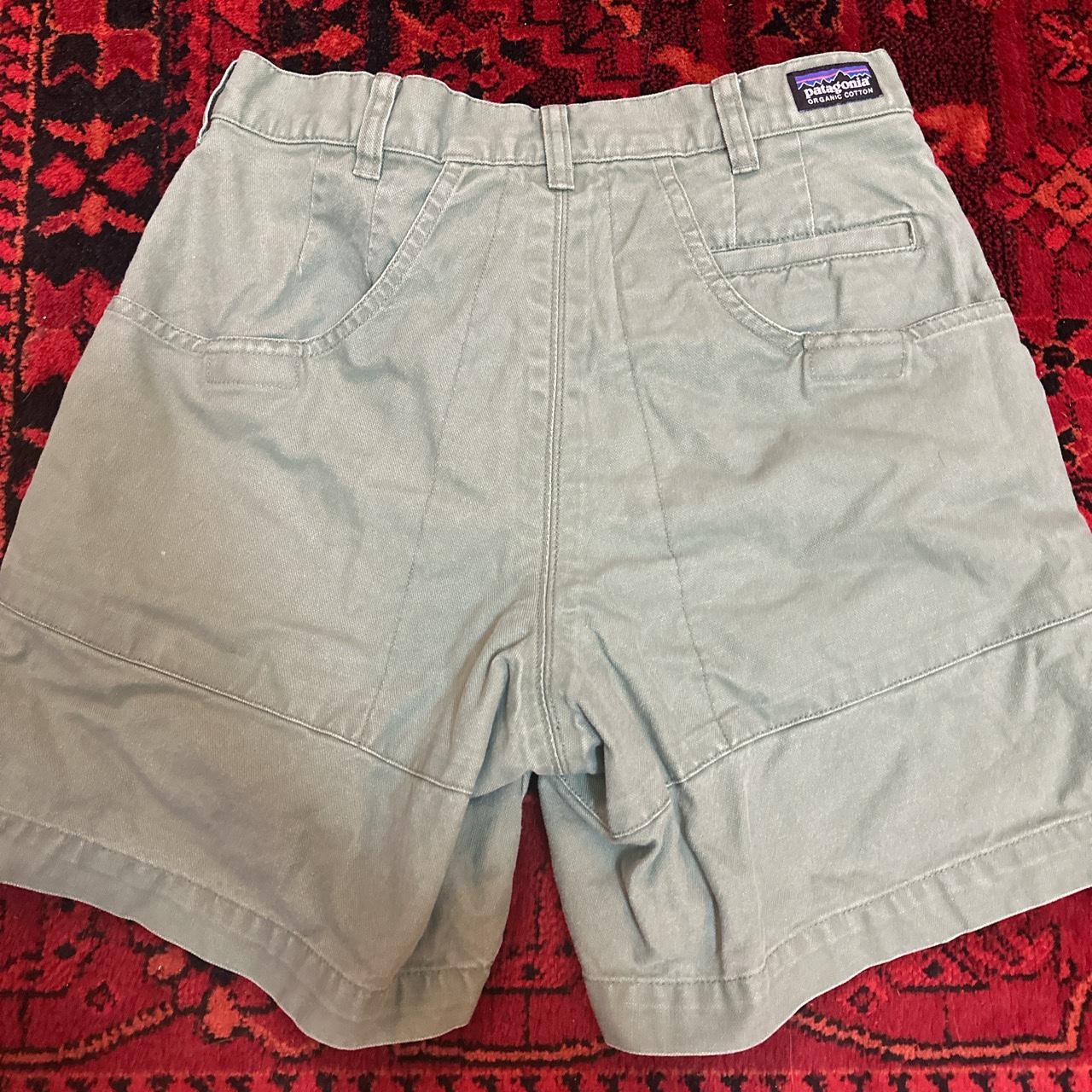 Green Patagonia men's short size 30, fits like a... Depop