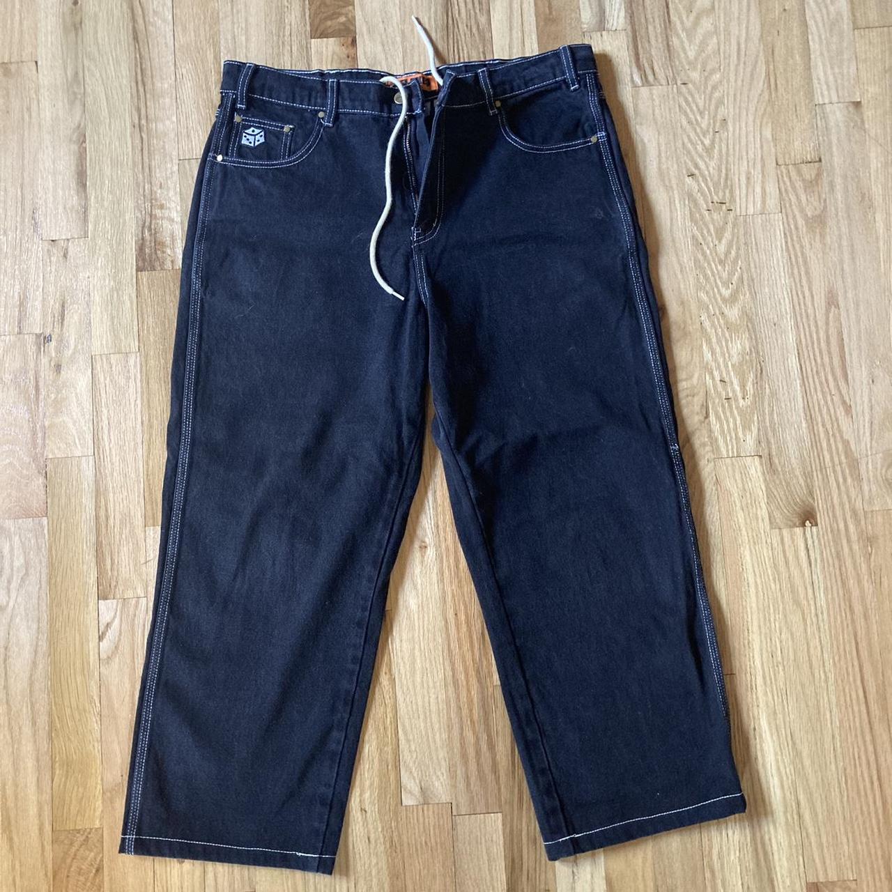 Butter Goods Relaxed, Loose Fit Denim. Embroidered... Depop