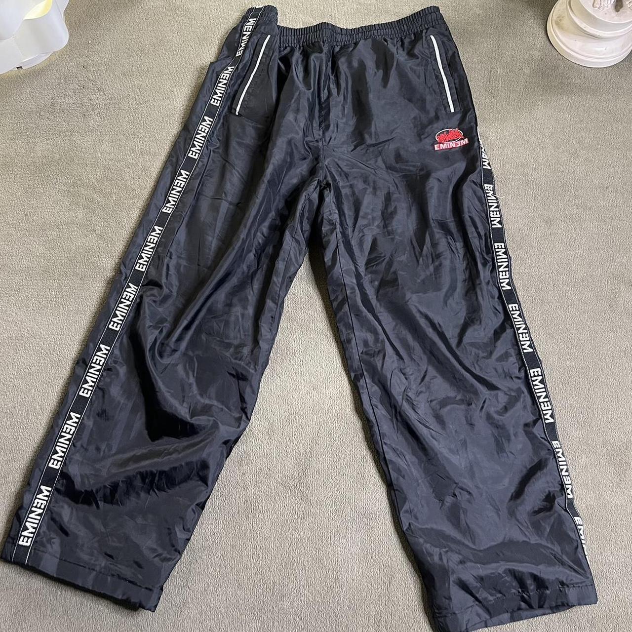 Vintage y2k eminem tracksuit pants So sick and one... - Depop