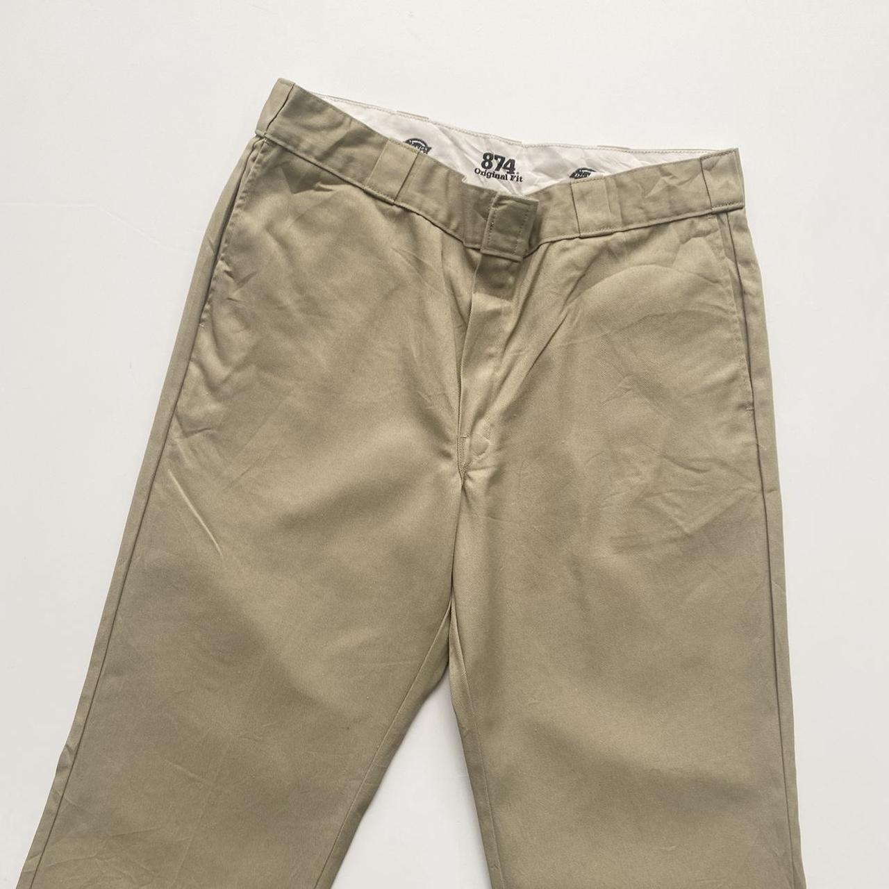 Vintage Dickies 874 pants. Beige. Measurements... - Depop