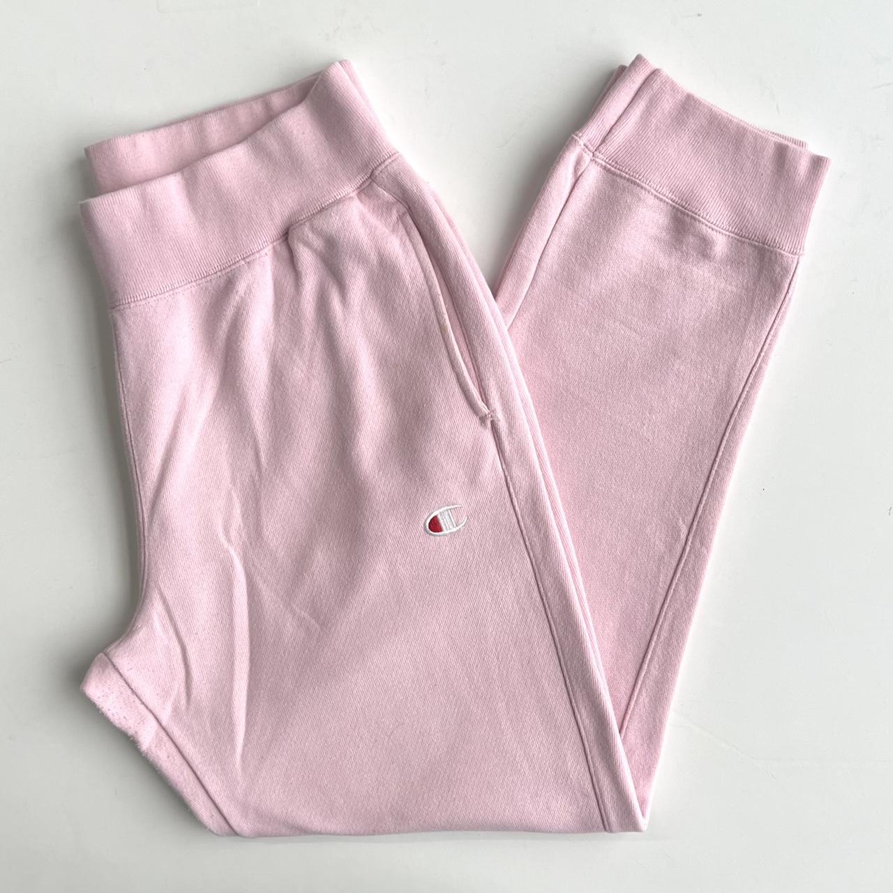 Champion Joggers. Baby Pink. Size L. Measurements