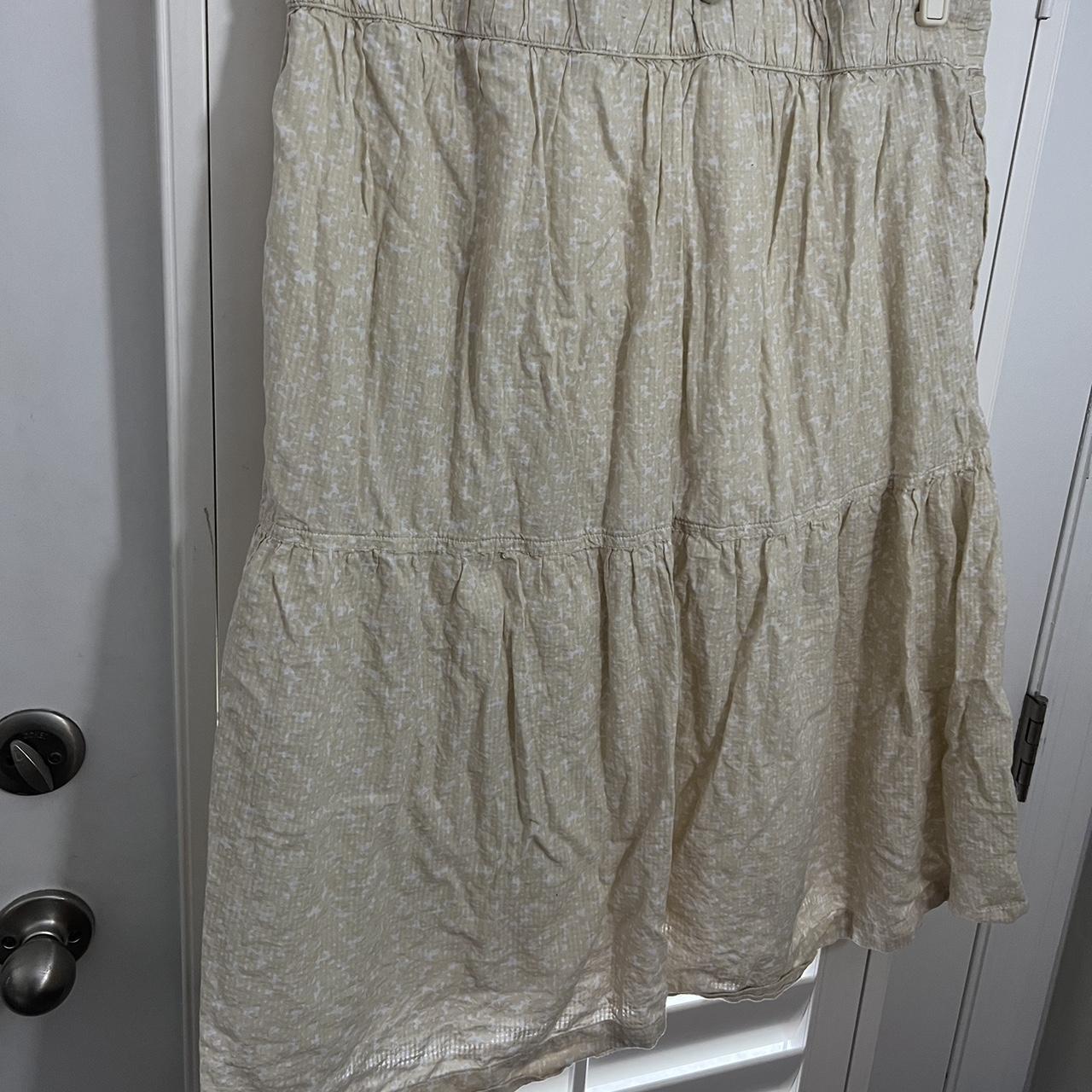 Free Assembly Women's Cream and White Skirt (2)