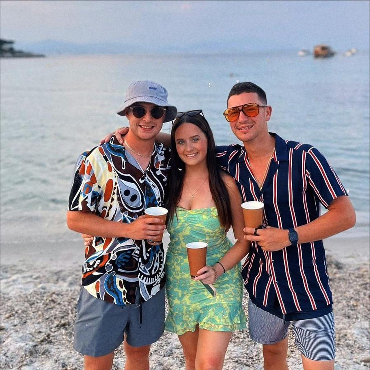 bershka green mini dress