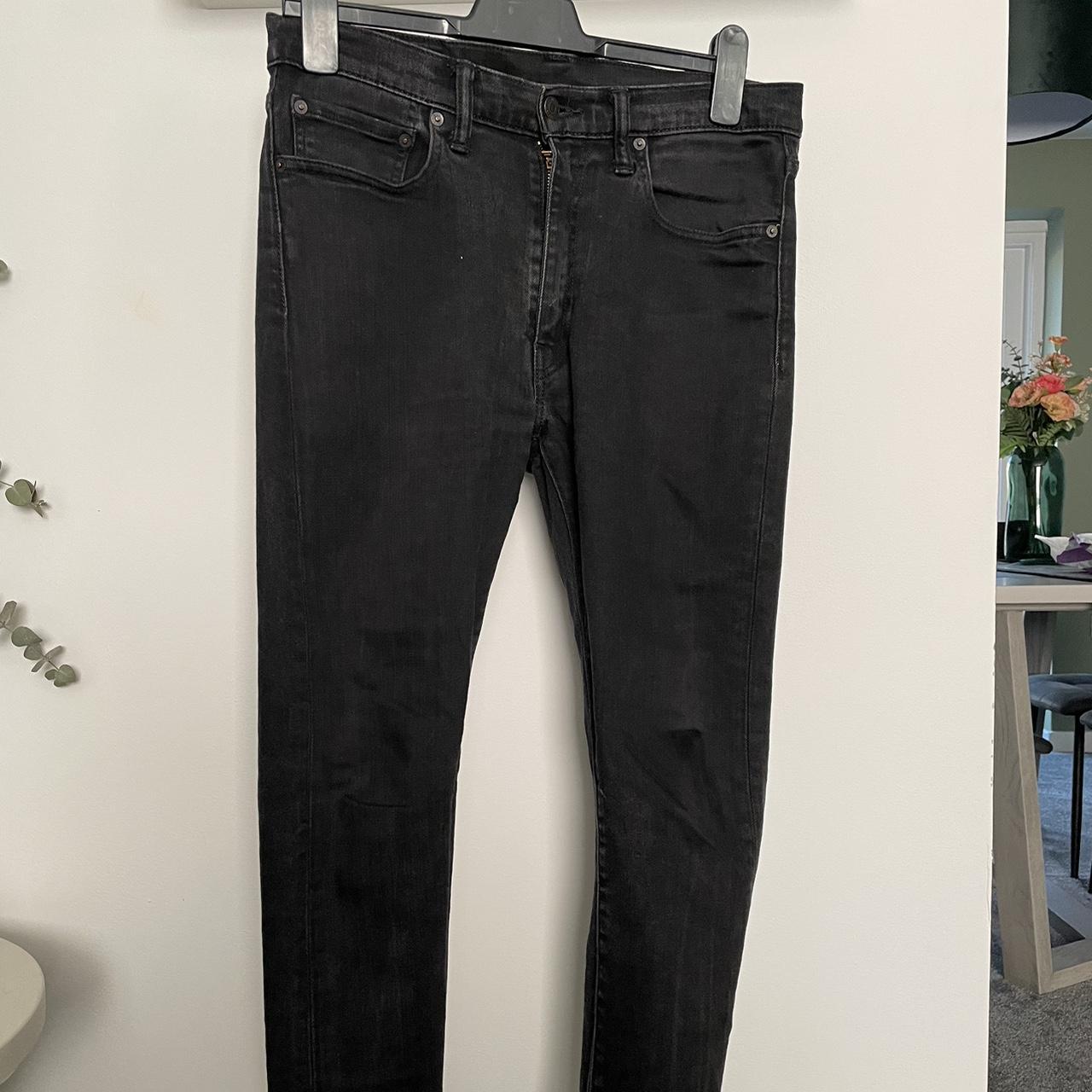 Levis 519 jeans - made for a slim fit Faded black - Depop