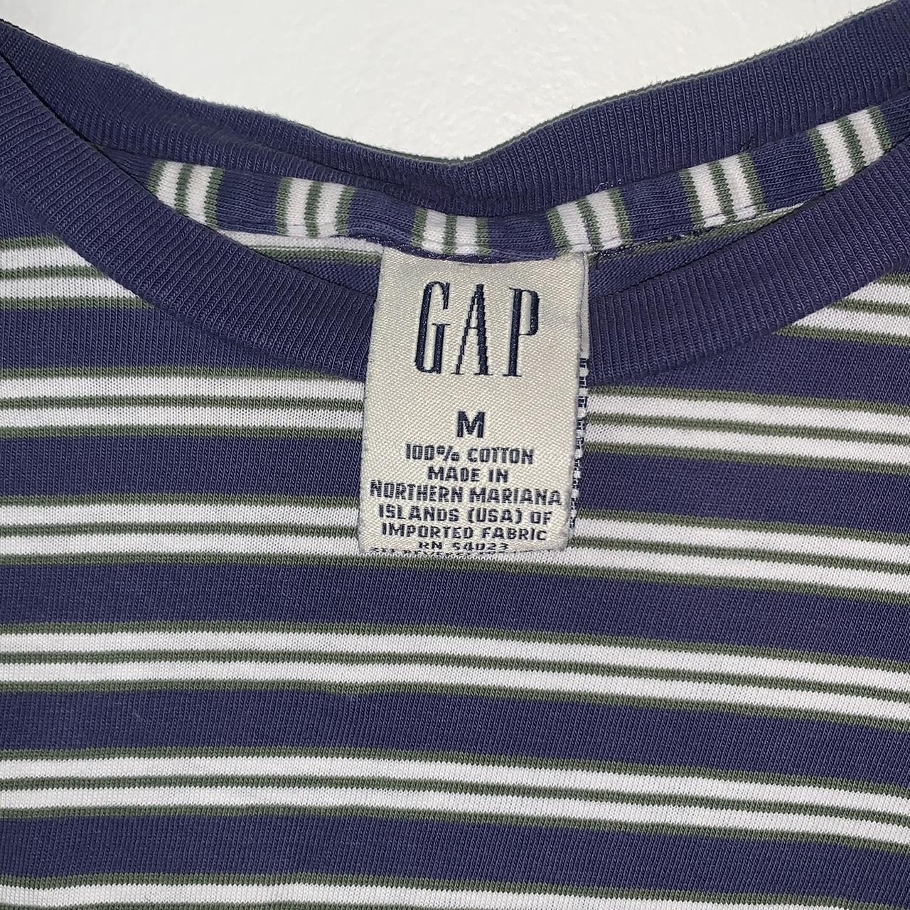 Gap Men's Blue T-shirt | Depop