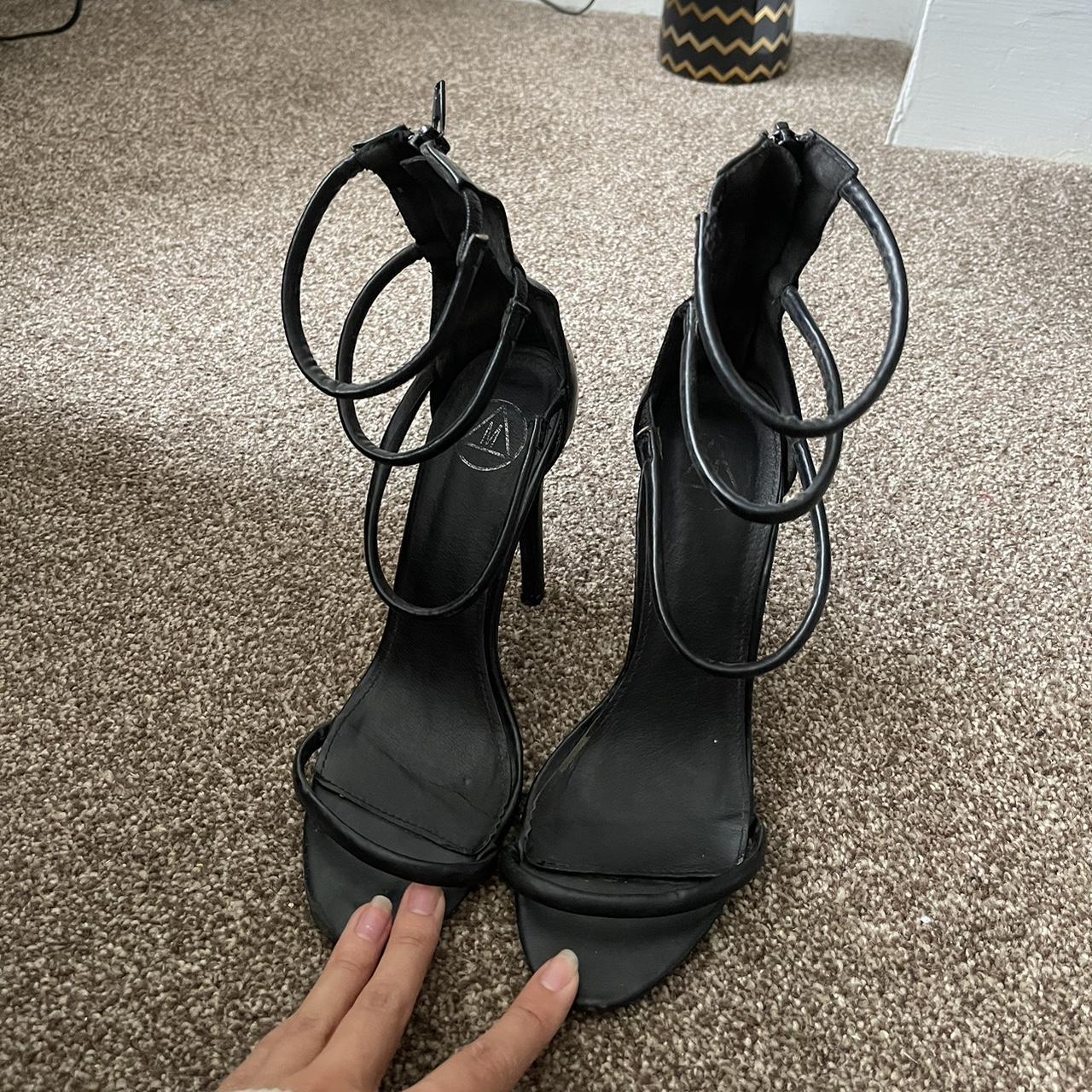 missguided black heels